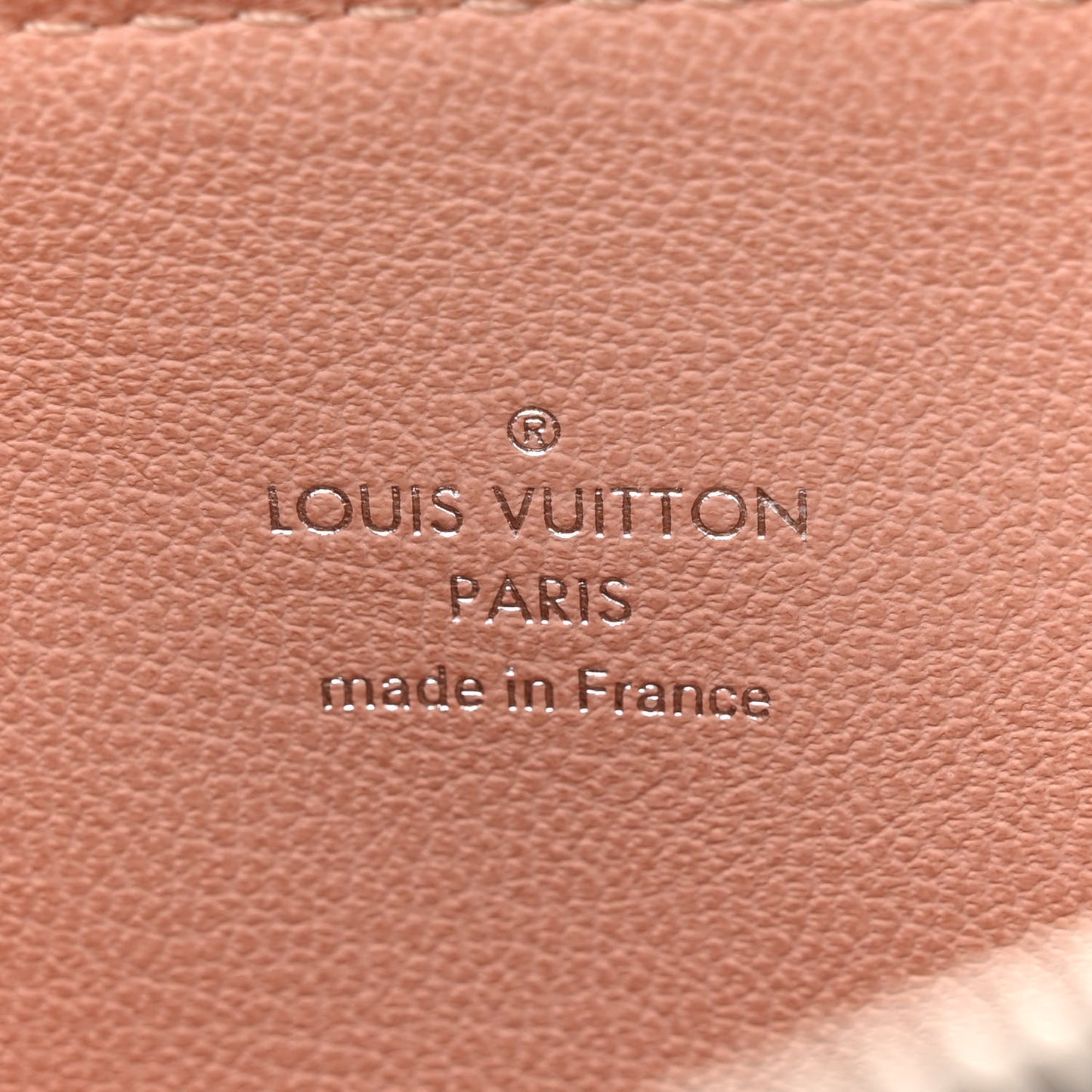 Lambskin Embossed Monogram Coussin PM Black