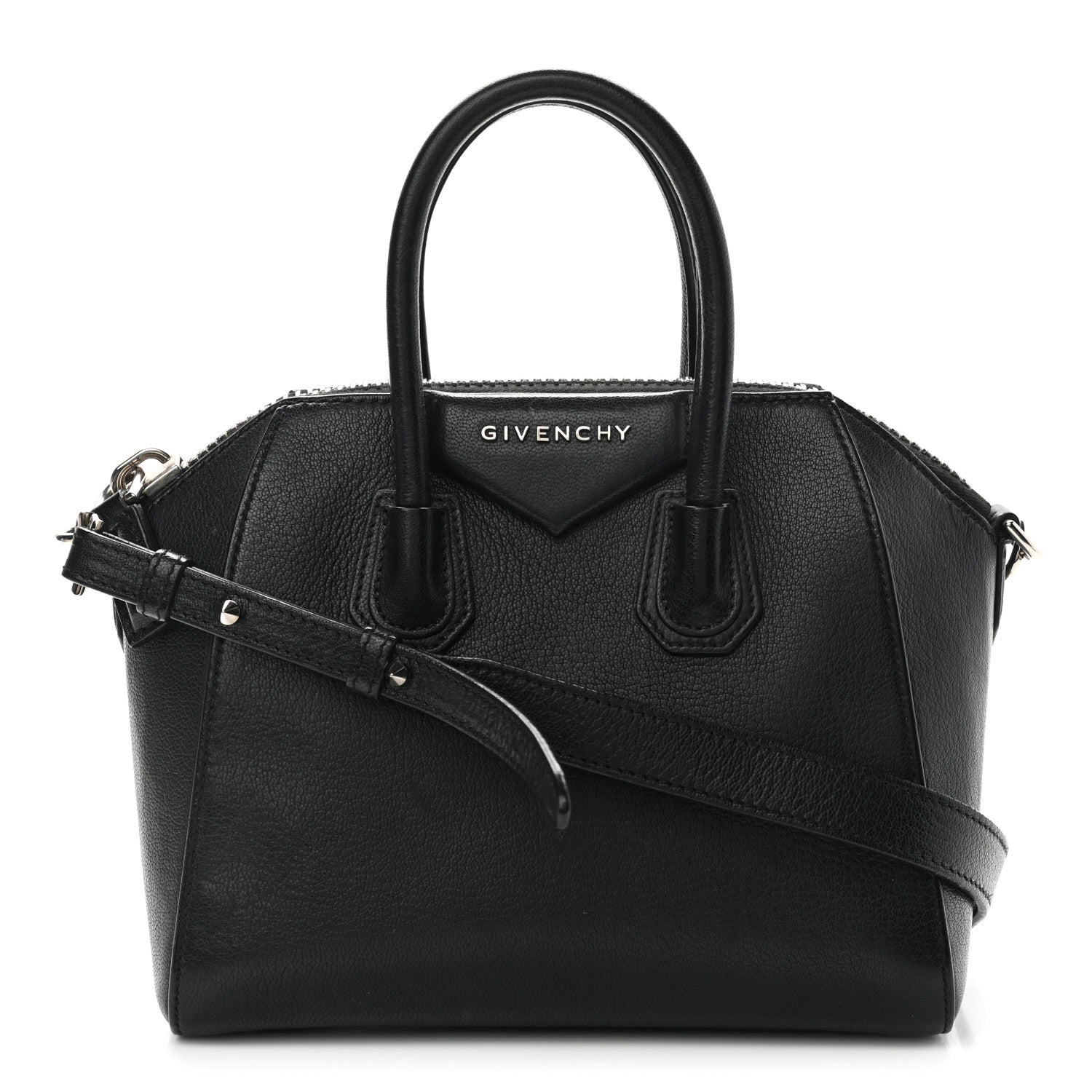 Givenchy Sugar Goatskin Mini Antigona Black 1 of 13