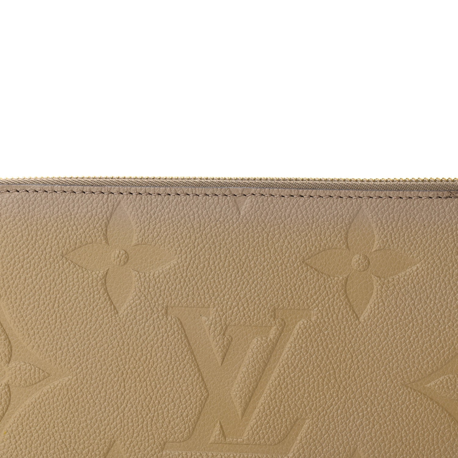 Louis Vuitton Empreinte Monogram Giant Neverfull MM Pochette Tourterelle 7 of 7