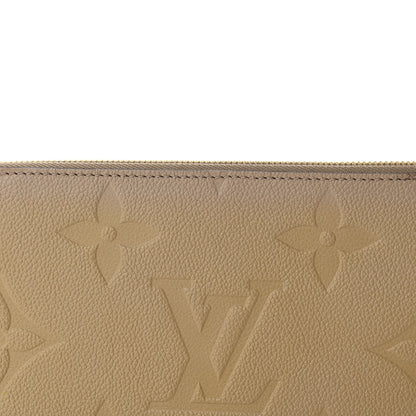 Louis Vuitton Empreinte Monogram Giant Neverfull MM Pochette Tourterelle 7 of 7