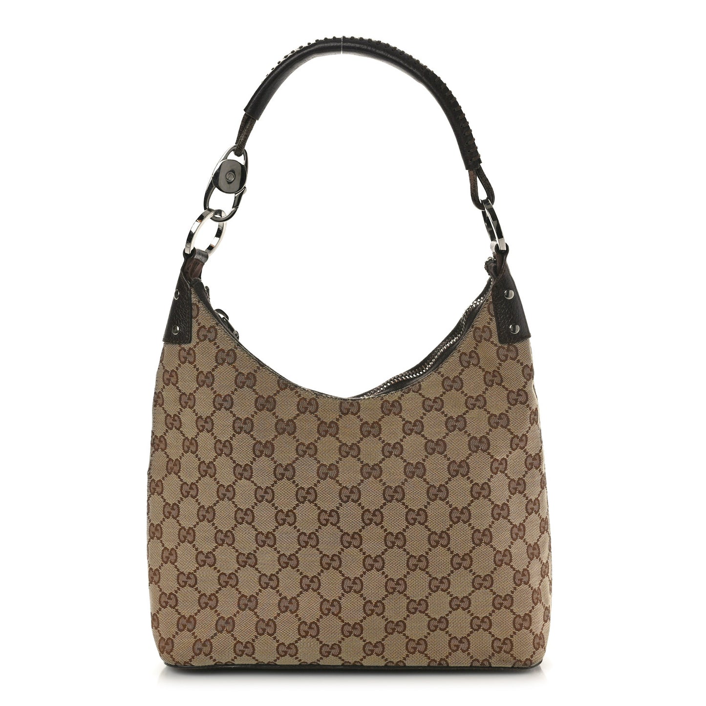 Monogram Shoulder Bag Dark Brown
