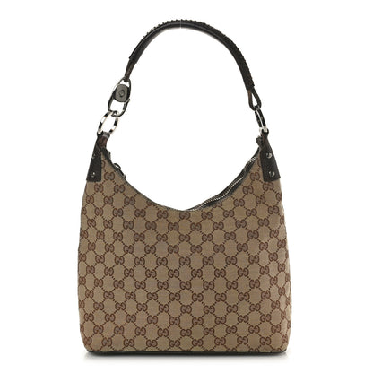 Gucci Monogram Shoulder Bag Dark Brown 1 of 10