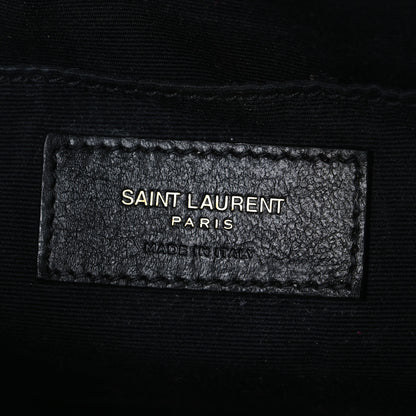 Saint Laurent Calfskin Matelasse Monogram Lou Camera Bag Dark Beige 6 of 12