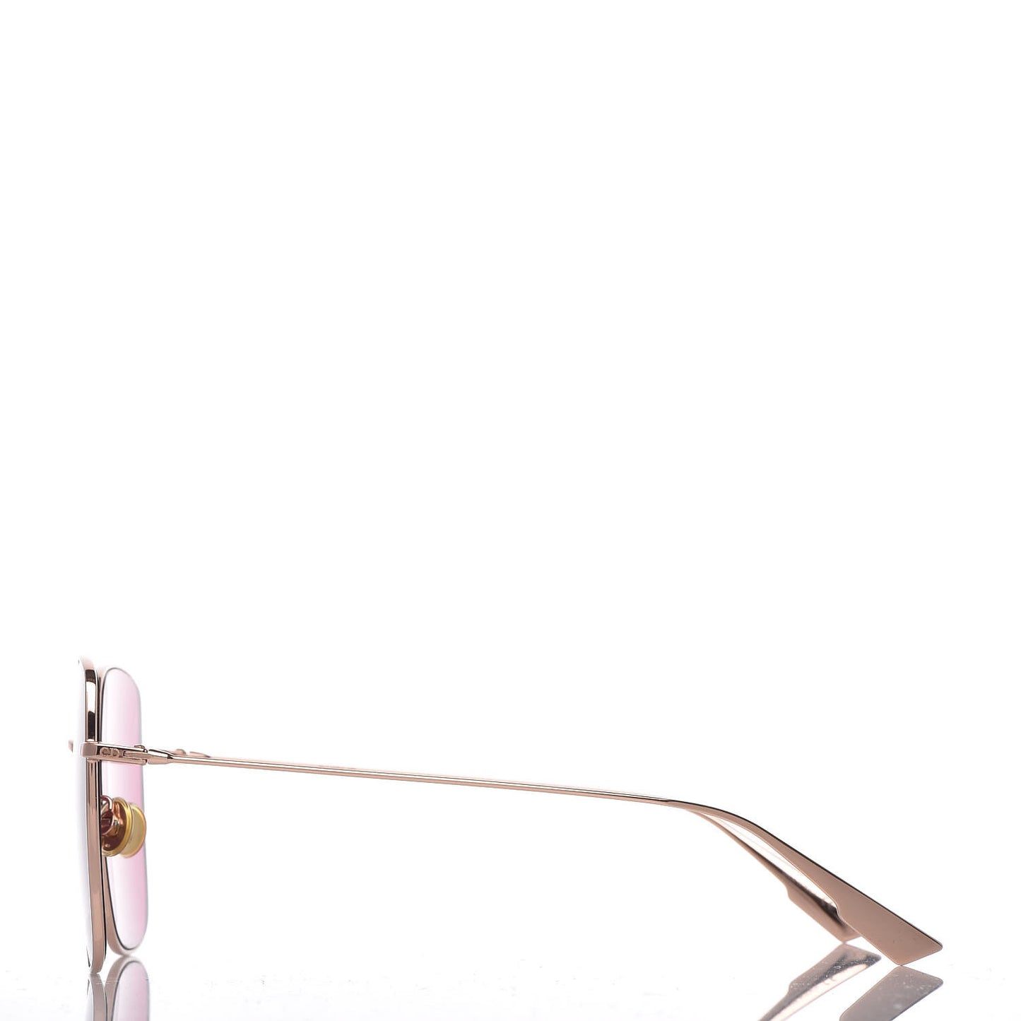 Metal DiorStellaire 1 Sunglasses Gold