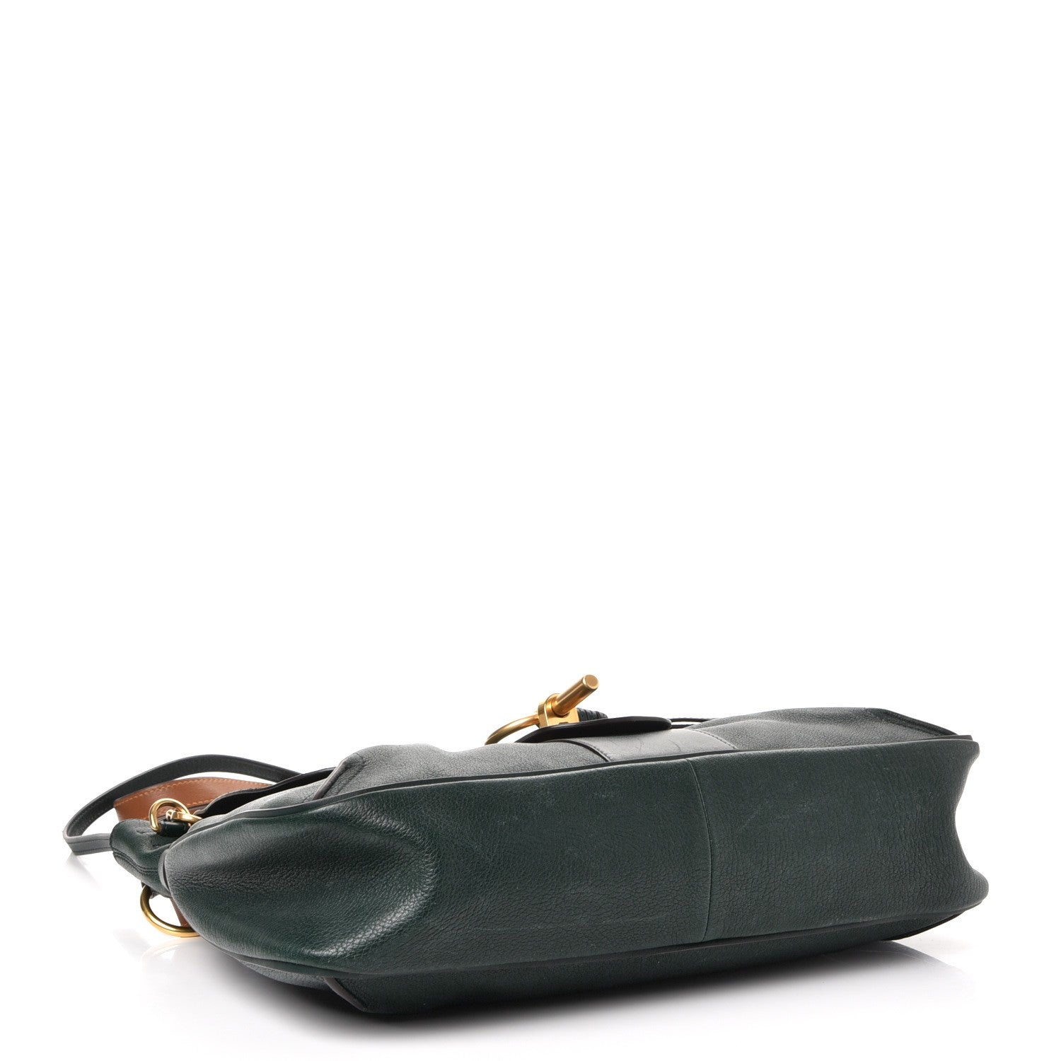 Chloe Lambskin Medium Lexa Shoulder Bag Intense Green 4 of 10