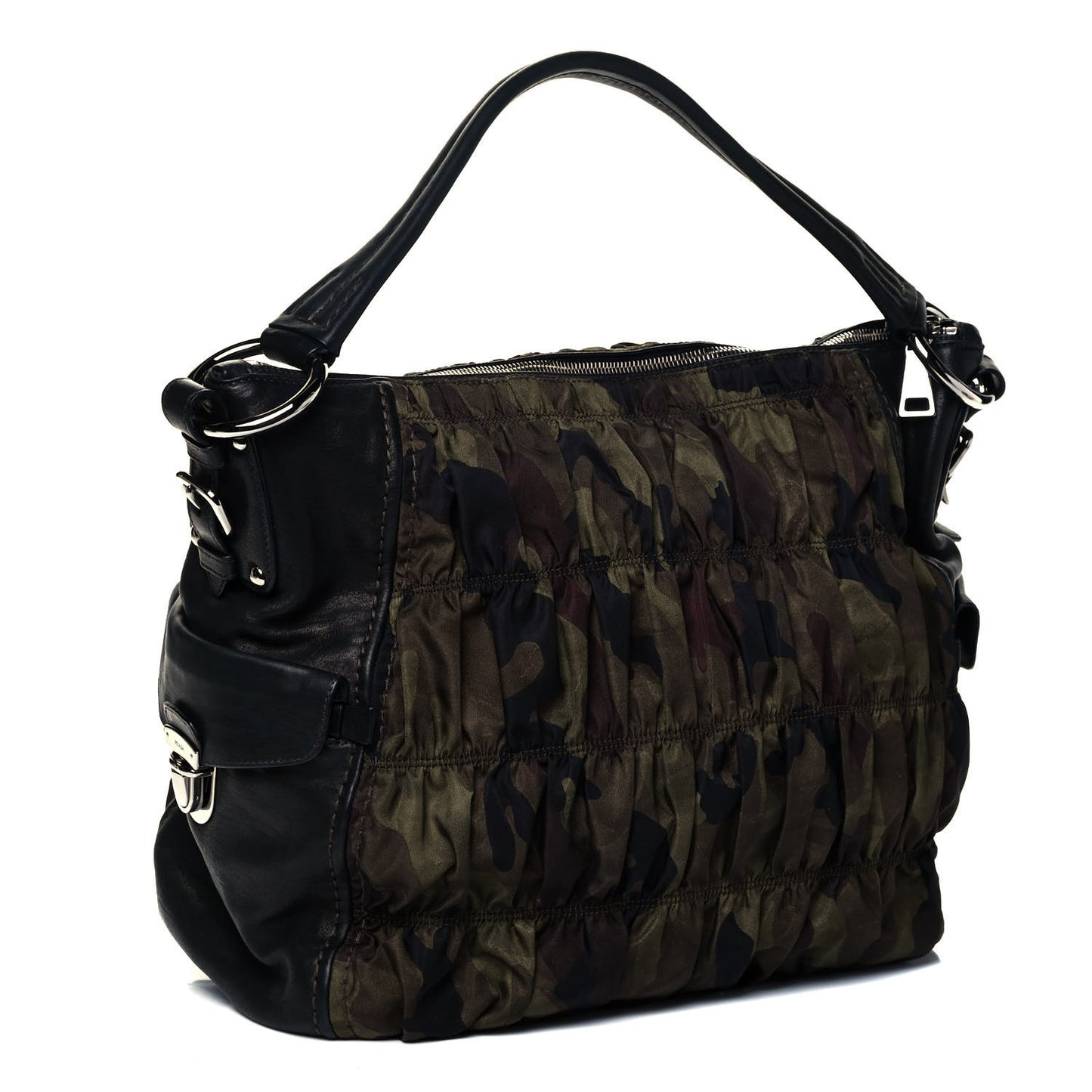 Tessuto Nylon Gaufre Camouflage Tote Mimetico