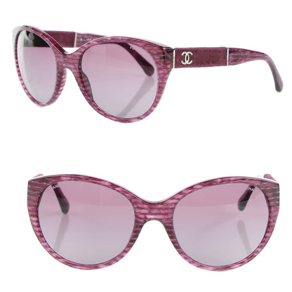 Chanel Acetate Velvet CC Sunglasses 5259 Violet 1 of 6