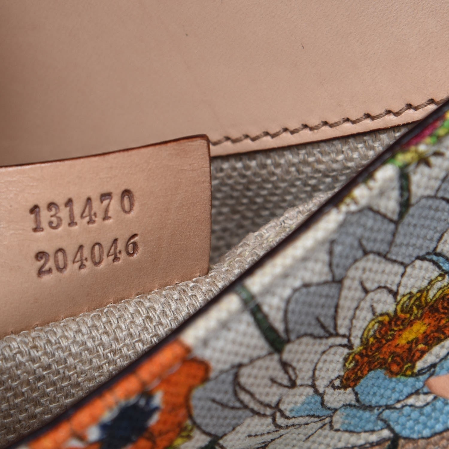 Gucci Canvas Flora Floral Horsebit Clutch Off White 7 of 11