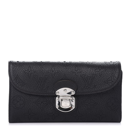 Louis Vuitton Mahina Amelia Wallet Black 1 of 8