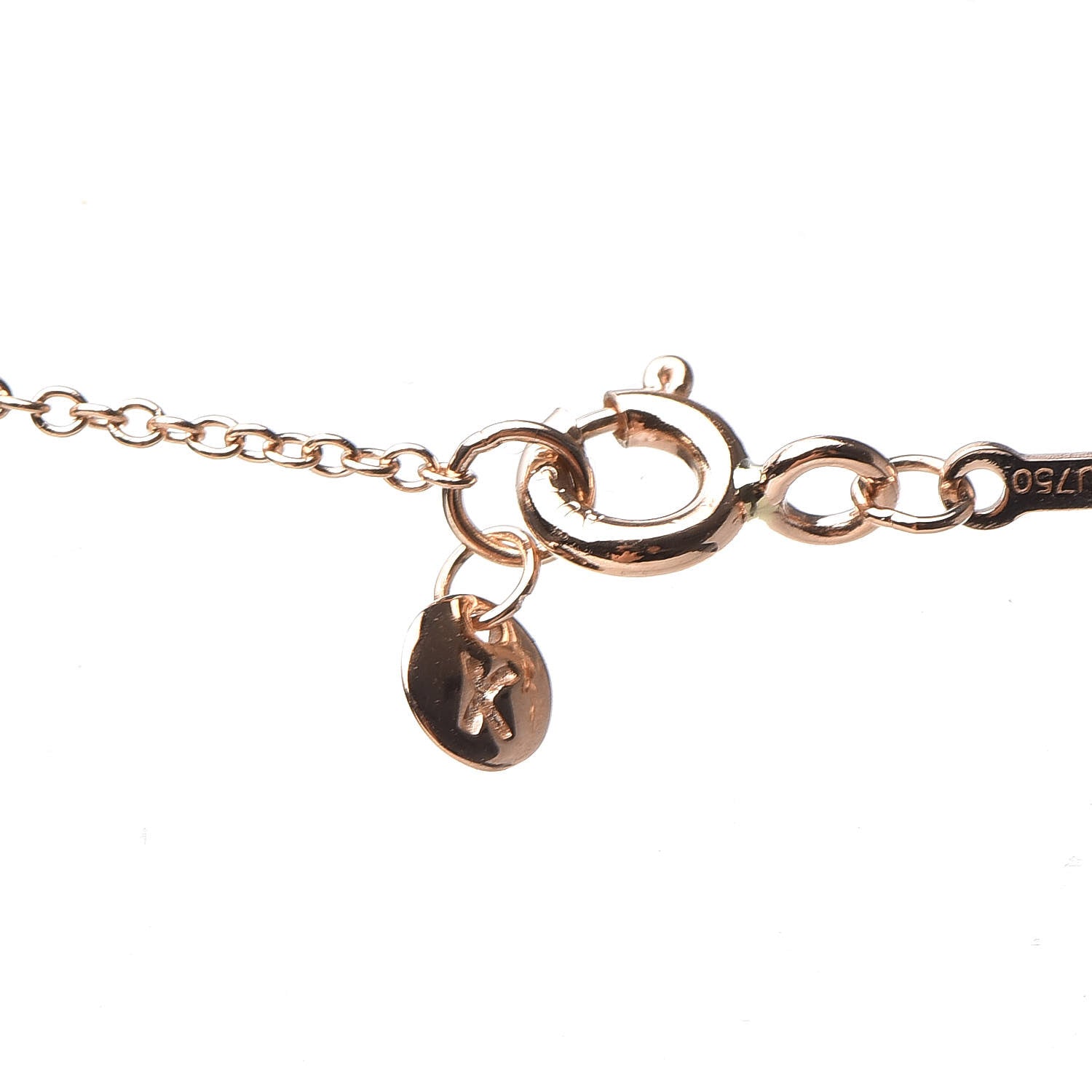 Tiffany 18K Rose Gold Paloma Picasso Heart and Arrow Pendant Necklace 7 of 7