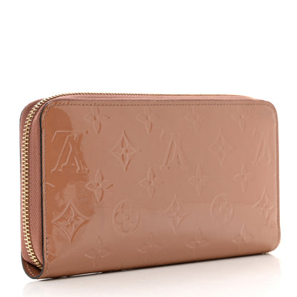 Louis Vuitton Vernis Zippy Wallet Rose Velours 3 of 10