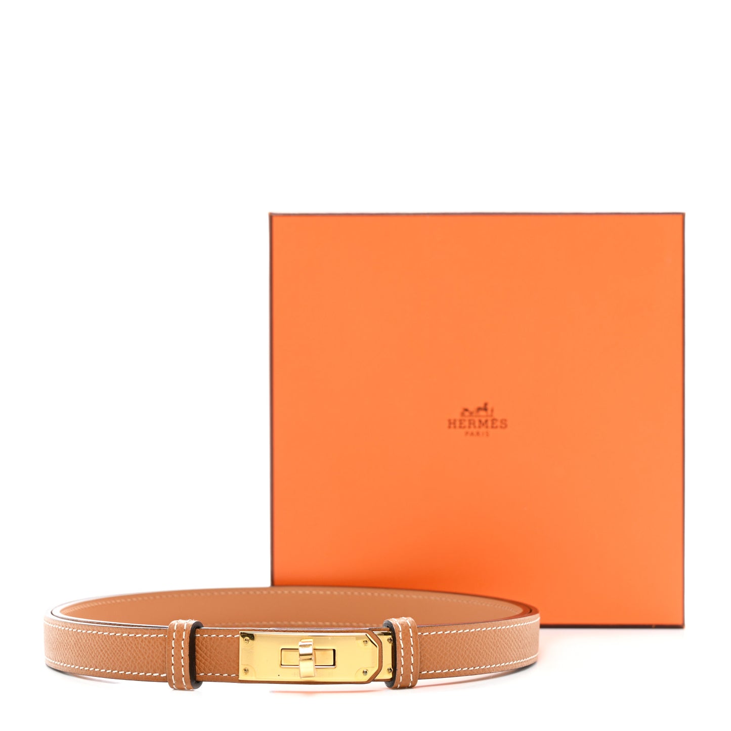 Epsom Kelly Belt Gold