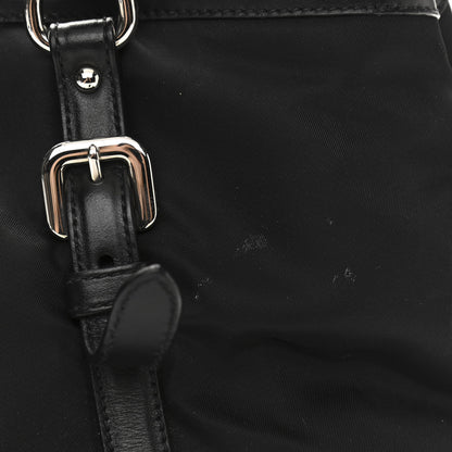 Prada Tessuto Nylon Soft Calf Tote Black 12 of 12