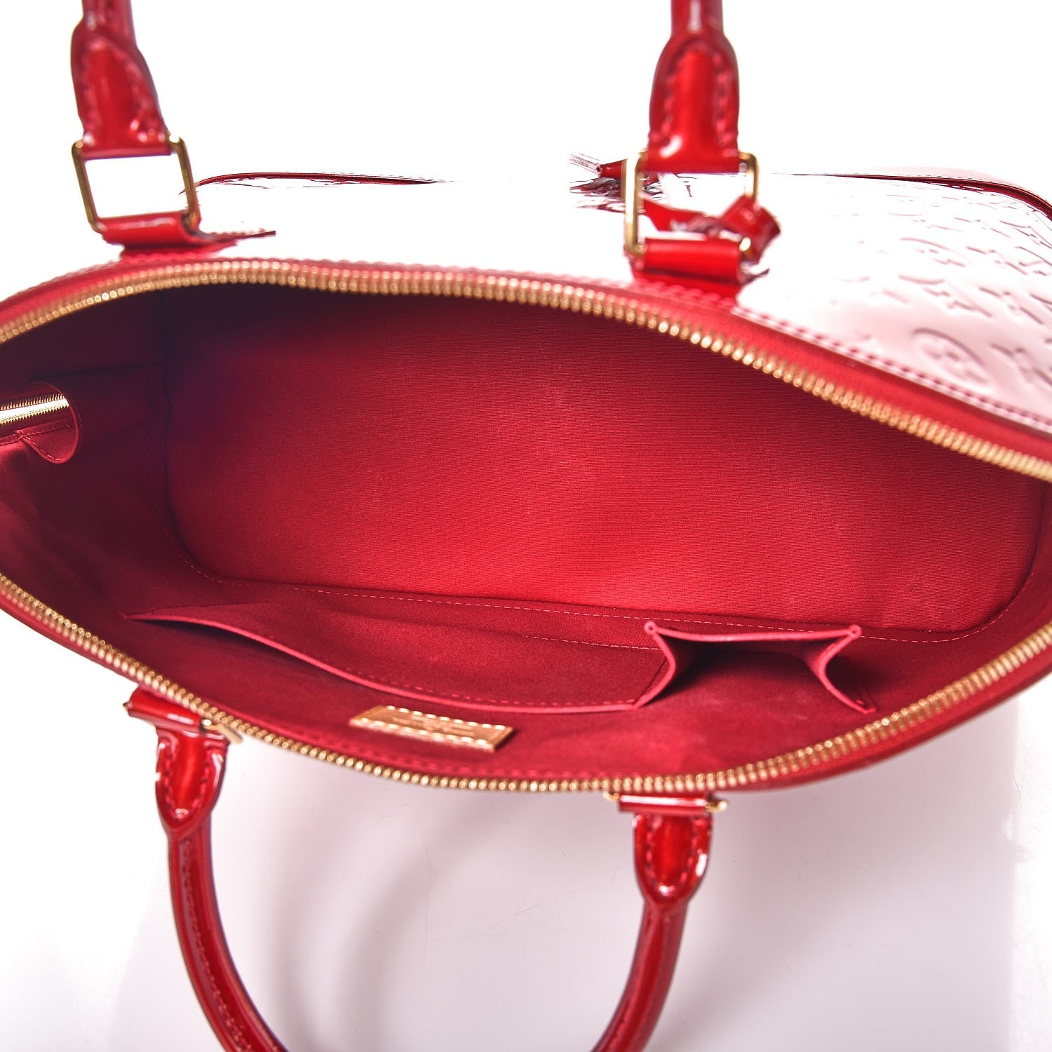 Louis Vuitton Vernis Alma GM Pomme D'Amour 5 of 7