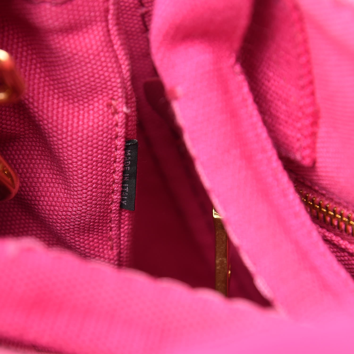 Prada Canapa Small Logo Tote Fuxia 7 of 14