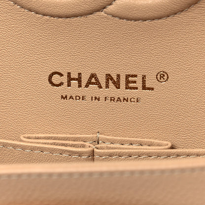 Chanel Caviar Quilted Medium Double Flap Beige 6 of 14