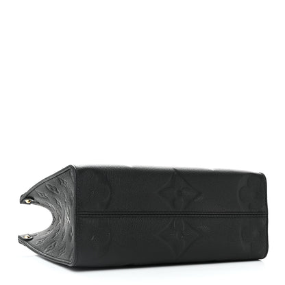 Louis Vuitton Empreinte Monogram Giant Onthego PM Black 4 of 9