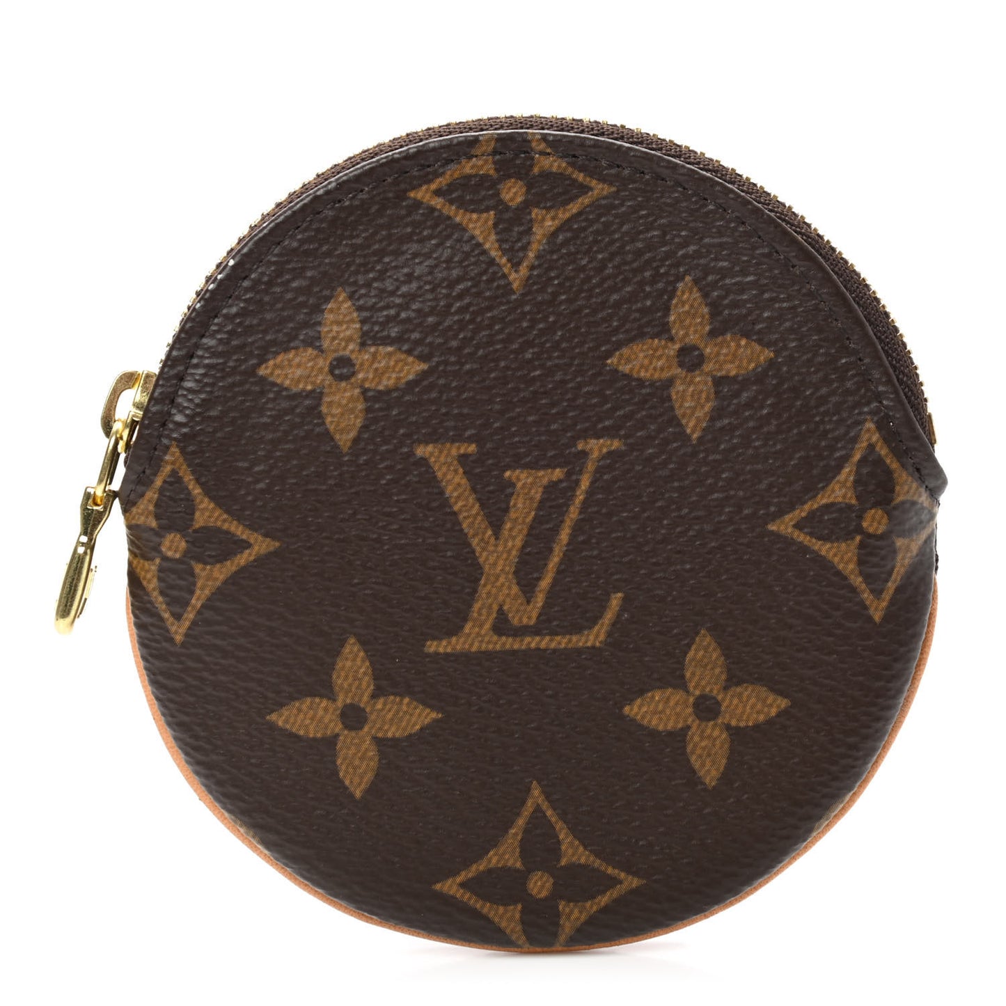 Monogram Round Coin Purse