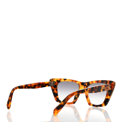 Celine Acetate Cat Eye Sunglasses CL40187I Tortoise 4 of 7