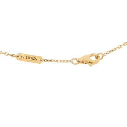 Van Cleef & Arpels 18K Yellow Gold Mother of Pearl Vintage Alhambra Pendant Necklace 5 of 5