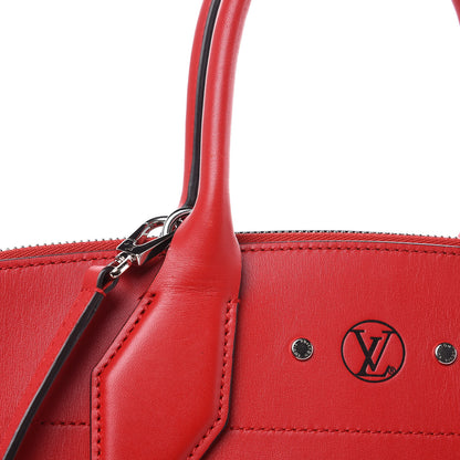 Louis Vuitton Veau Satin City Steamer MM Rubis 10 of 13