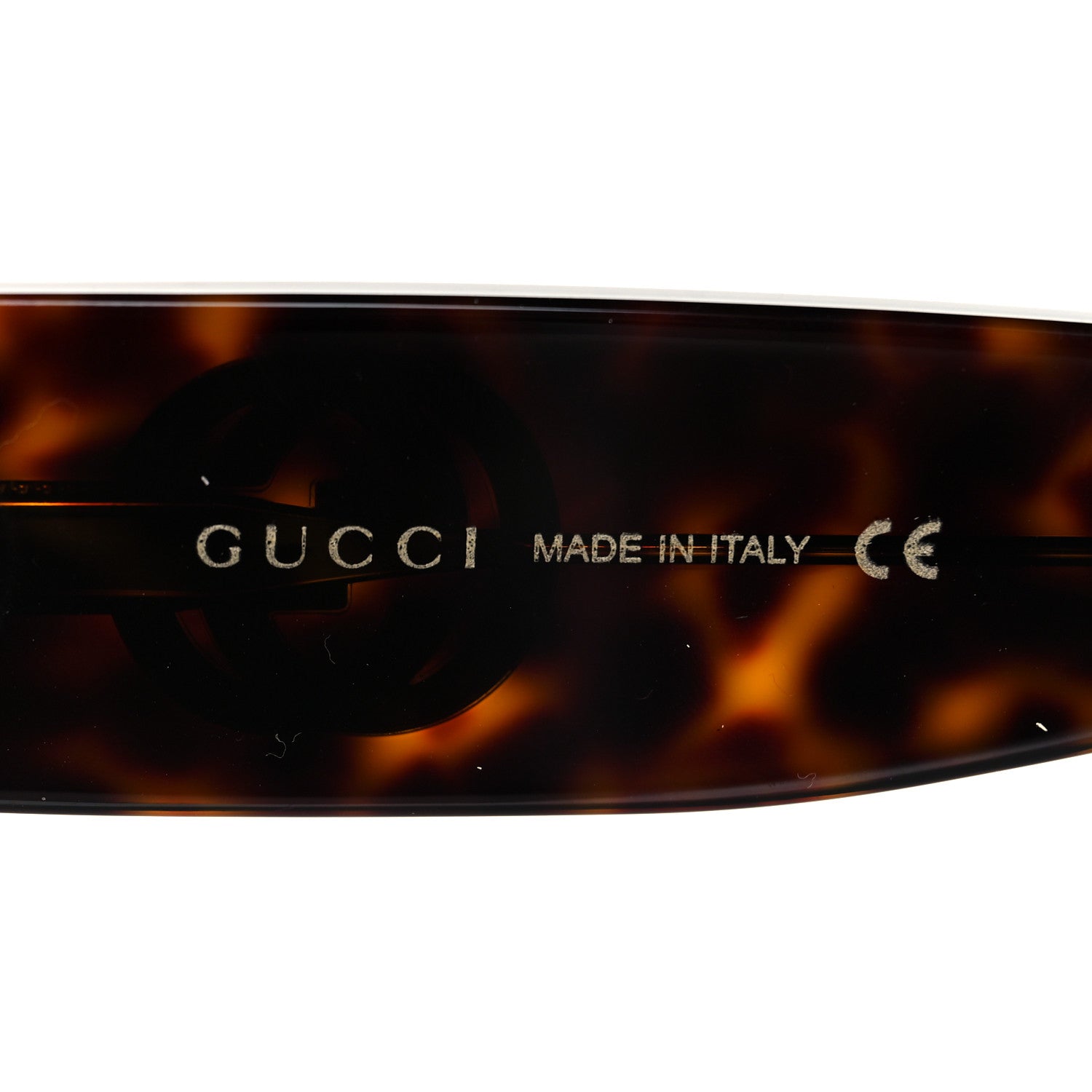 Gucci Oval Sunglasses GG0233S Tortoiseshell Gold 5 of 7