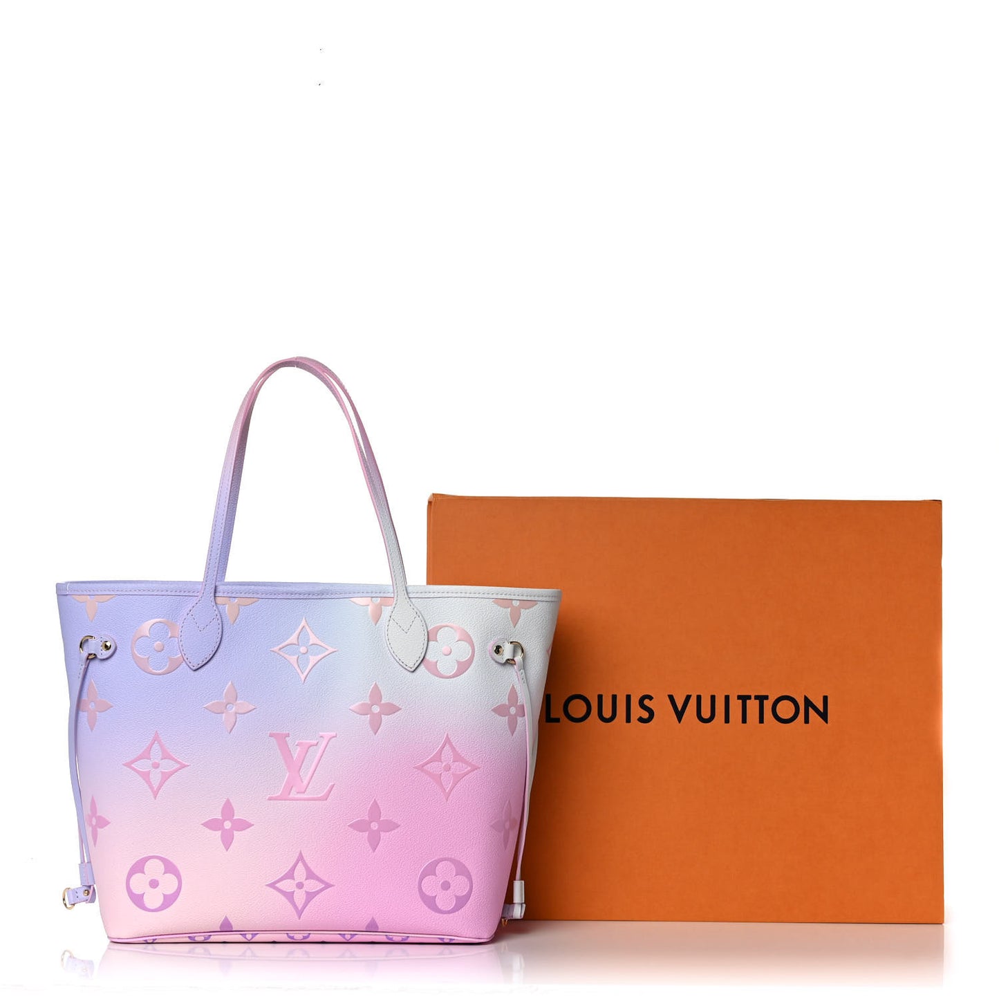 Monogram Giant Spring In The City Neverfull MM Sunrise Pastel