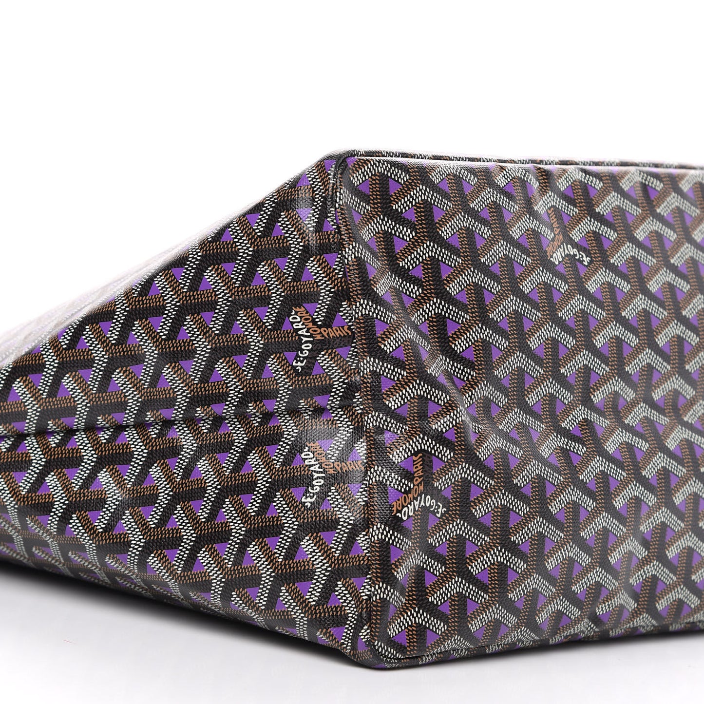 Goyardine Saint Louis Claire Voie GM Black Purple