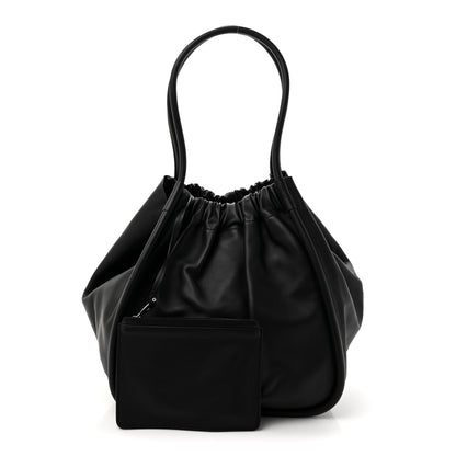 Proenza Schouler Calfskin XL Ruched Tote Black 3 of 10