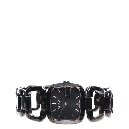 Gucci PVD Stainless Steel 24mm G-Gucci Square Quartz Watch Black 3 of 7