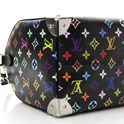 Louis Vuitton LV X TM Monogram Multicolor Speedy Soft 30 Black 8 of 10