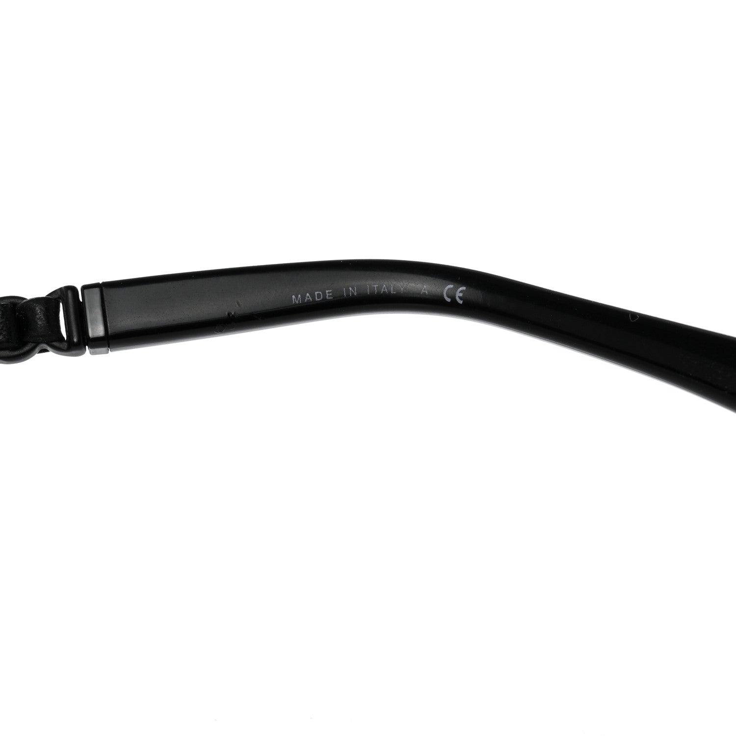 Chanel Metal Calfskin Round Chain Sunglasses 4265-Q Black 6 of 10