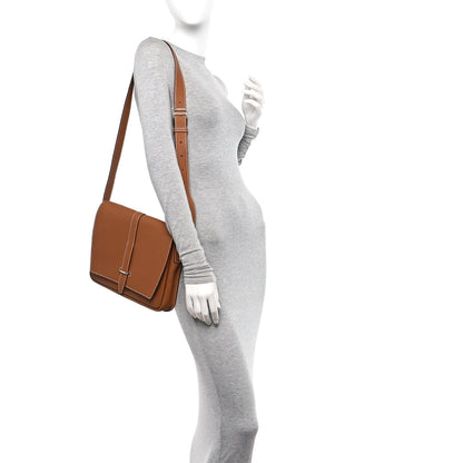 Hermes Togo Steve Light Messenger Gold 2 of 11