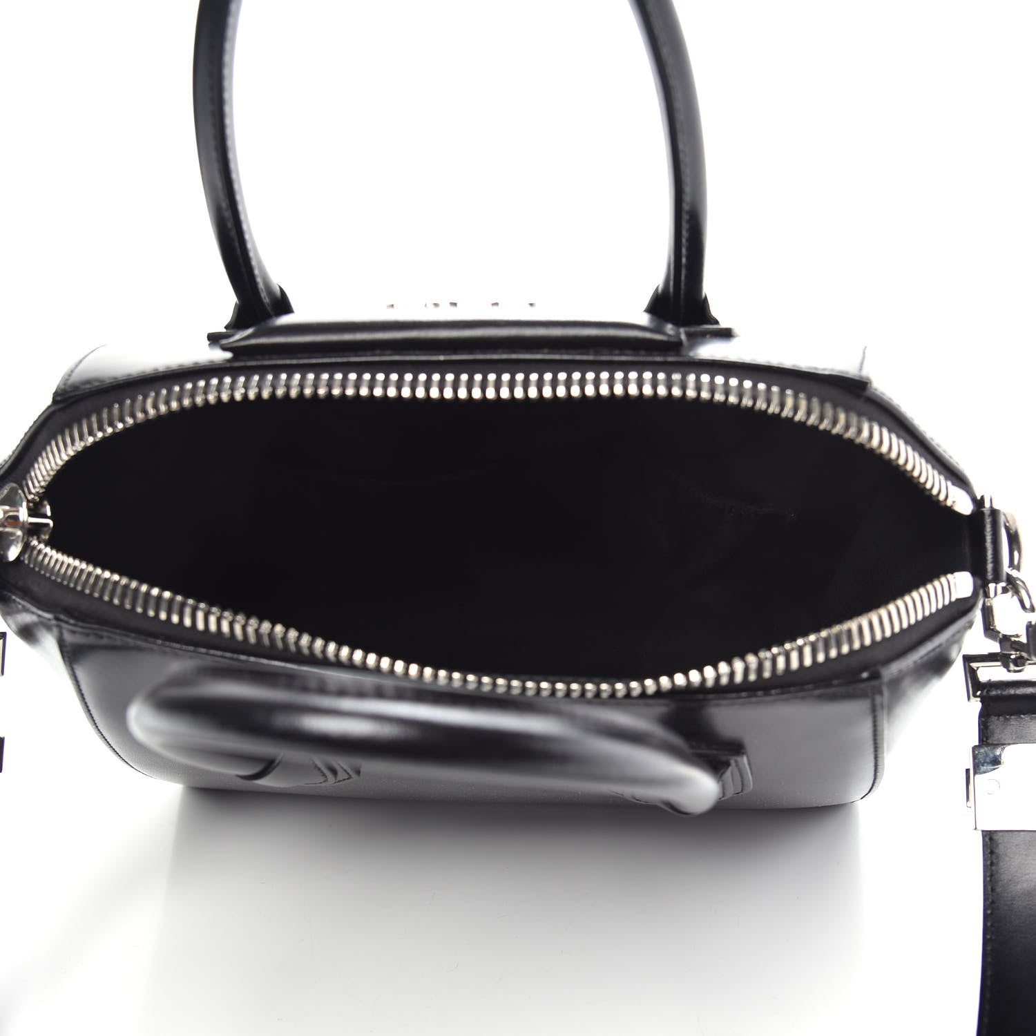 Givenchy Shiny Lord Calfskin Small Antigona Black 6 of 13