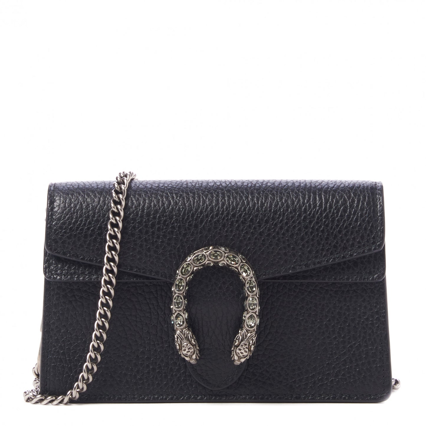 Calfskin Super Mini Dionysus Shoulder Bag Black