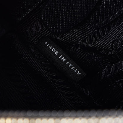 Prada Saffiano Lux Mini Double Zip Tote Nero Black 8 of 9