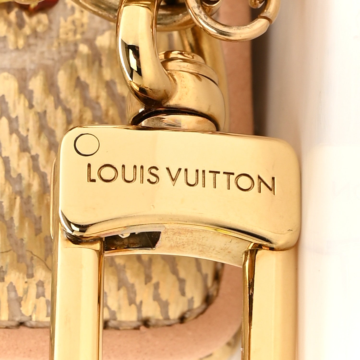 Louis Vuitton Monogram Micro Vanity Bag Charm 3 of 7