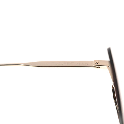 Saint Laurent Metal SL 312 M Sunglasses Gold 7 of 8