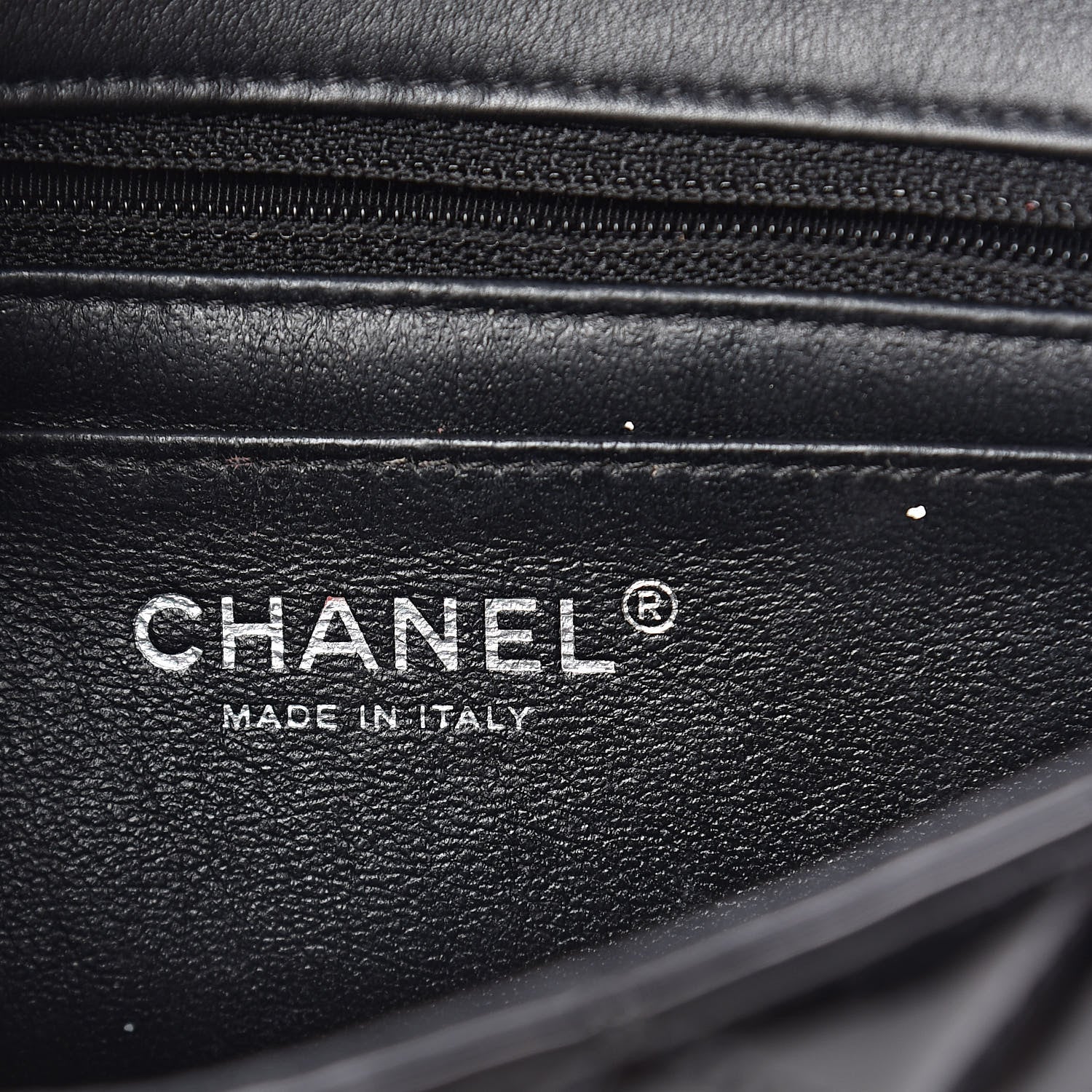 Chanel Patent Calfskin Quilted Mini Rectangular Flap Black 6 of 10