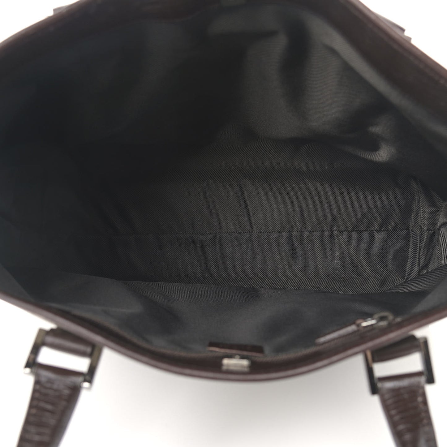 GG Plus Monogram Tote Dark Brown