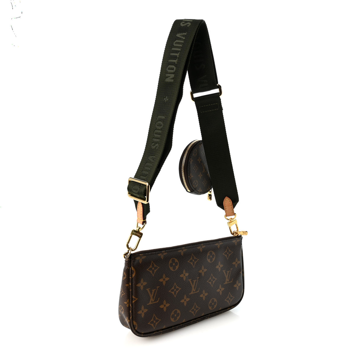 Monogram Multi Pochette Accessories Kaki