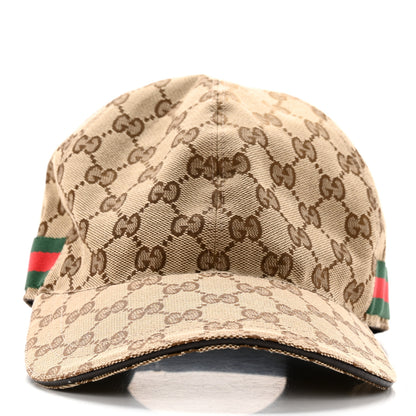 Gucci Monogram Web Baseball Hat M Beige Cocoa 3 of 11
