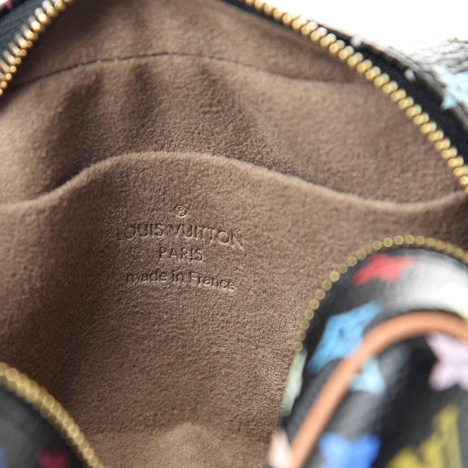 Louis Vuitton Monogram Multicolor Trousse Wapity Black 6 of 7