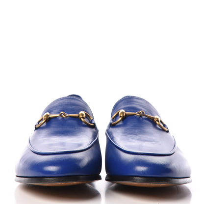 Gucci Malaga Kid Womens Jordaan Loafers 36.5 Electric Blue 2 of 8