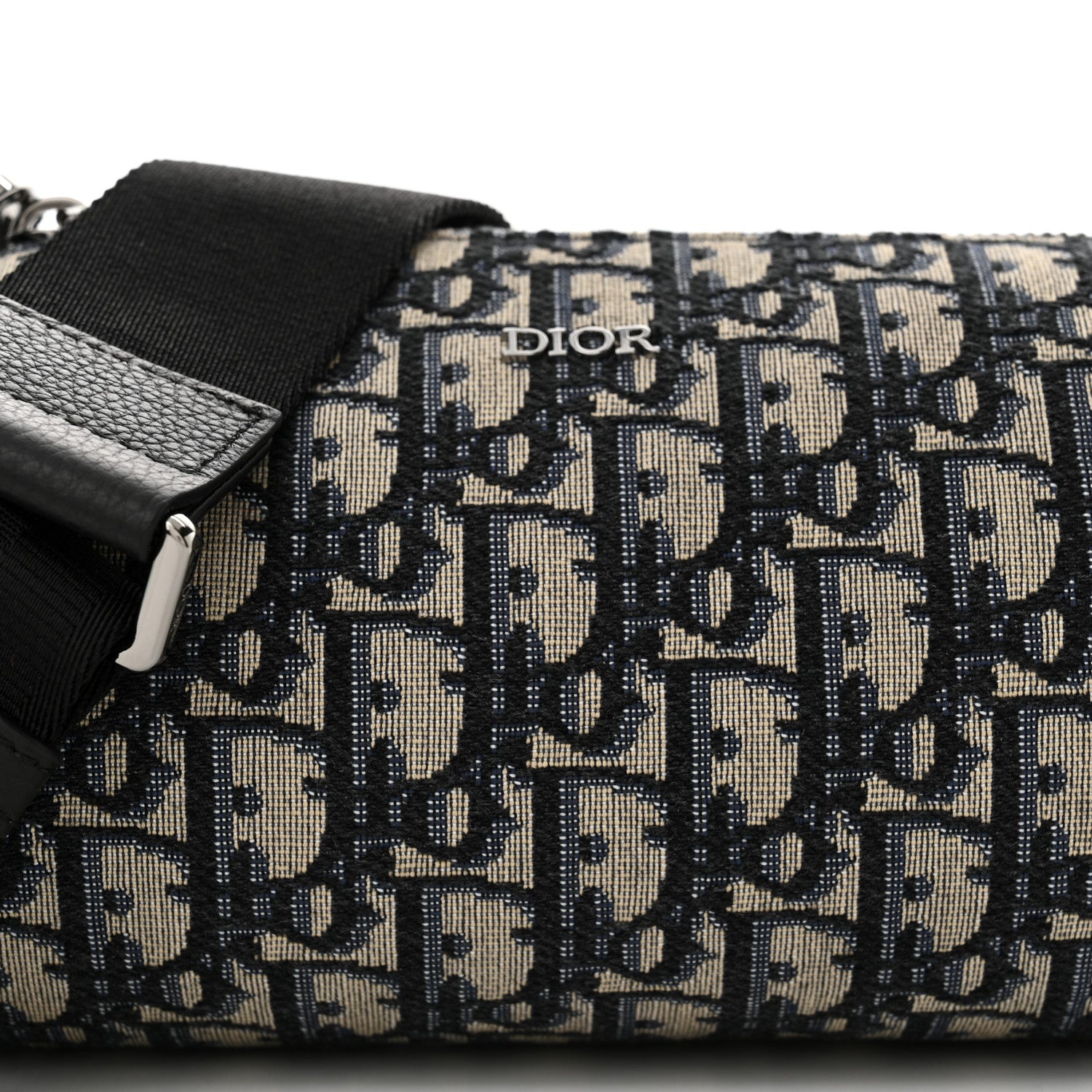 Christian Dior Oblique Mini Roller Messenger Bag Blue 8 of 13