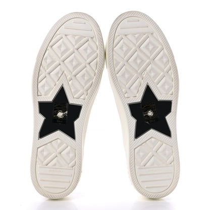 Christian Dior Canvas Dot Walk'N'Dior Low Top Sneakers 38.5 Milk 5 of 9