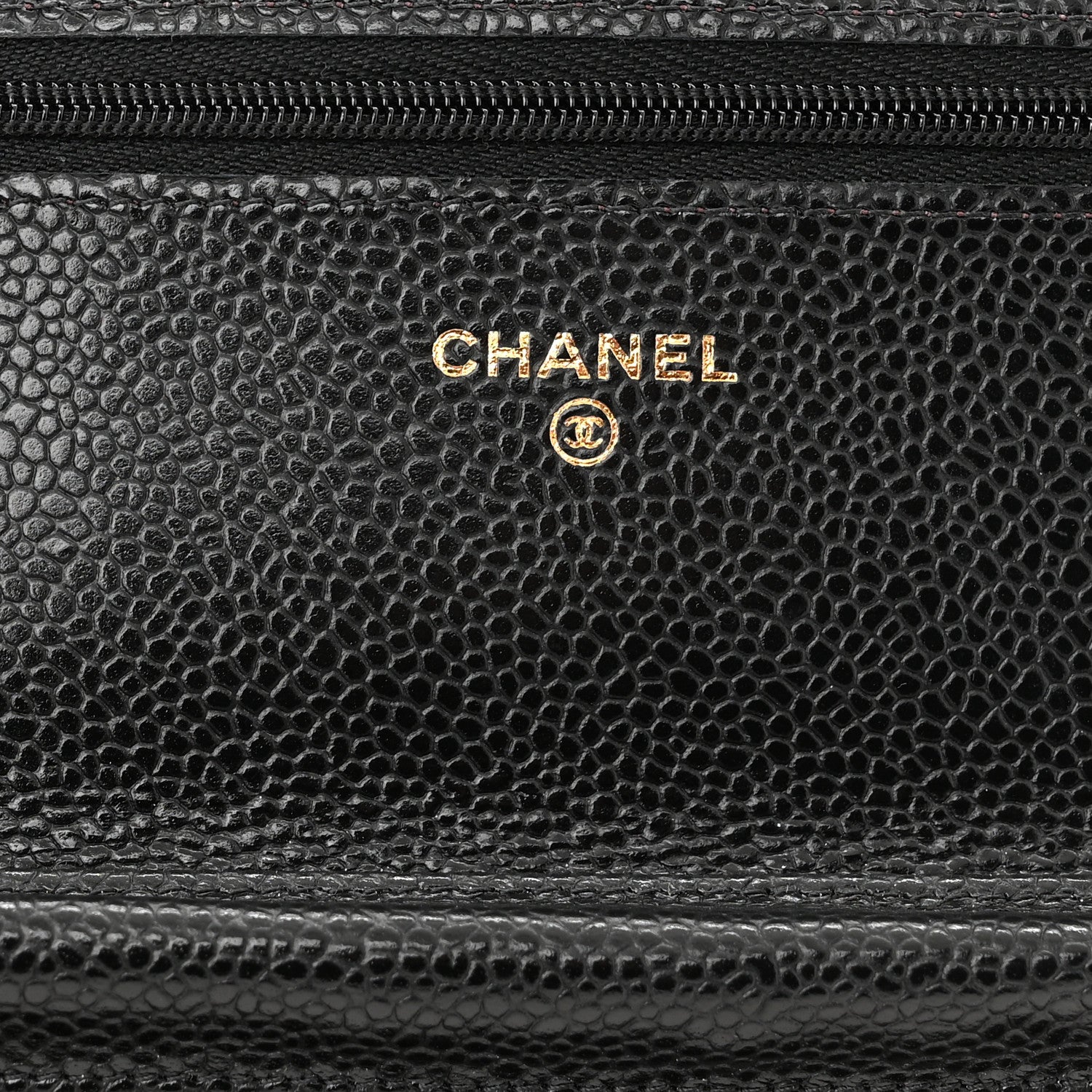 Chanel Caviar Quilted Wallet On Chain WOC Black 6 of 12