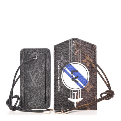 Louis Vuitton Monogram Tokyo Name Tag Set 1 of 8
