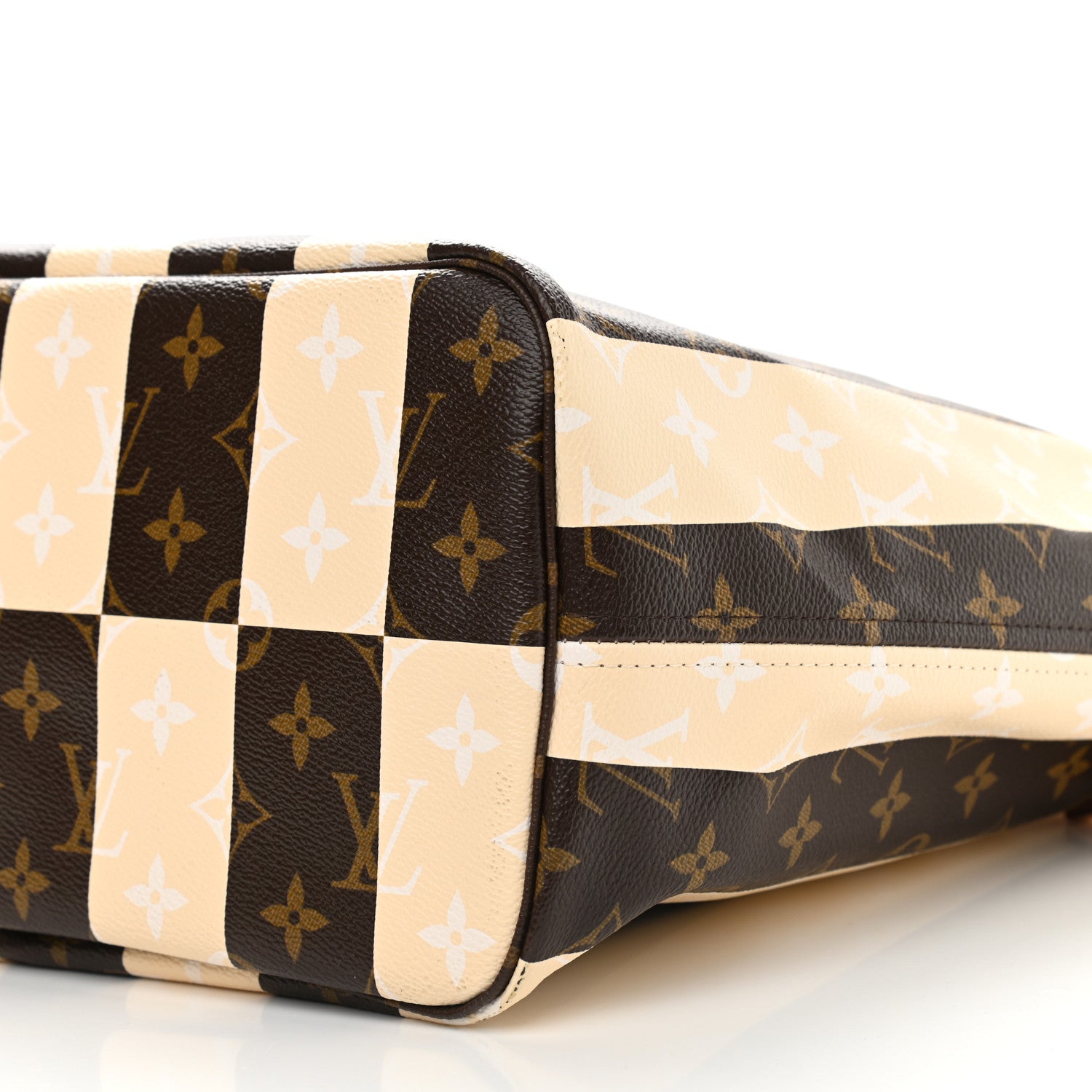 Louis Vuitton Monogram Rayures Neverfull MM 9 of 11