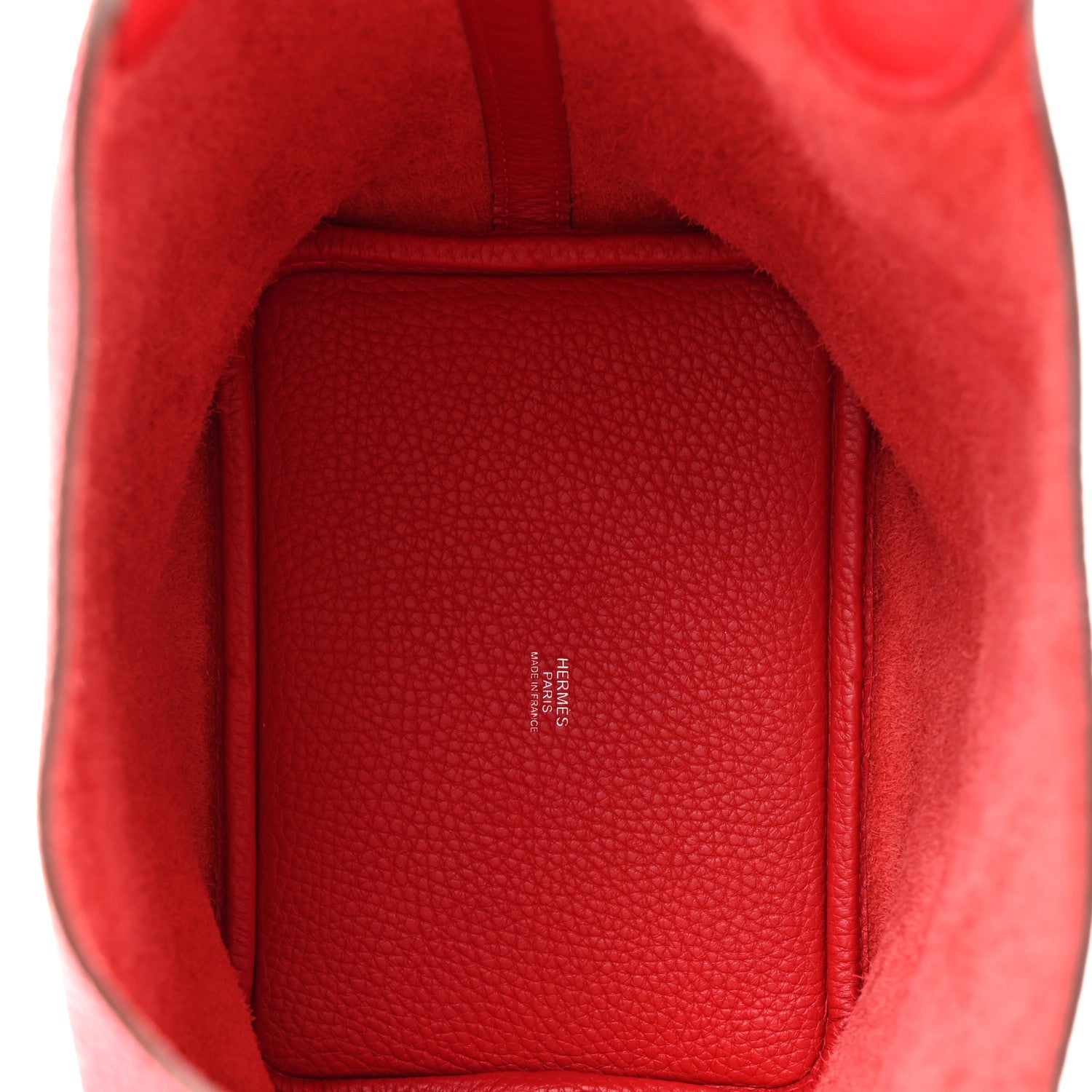 Hermes Taurillon Clemence Picotin Lock 18 PM Rouge Casaque 5 of 10